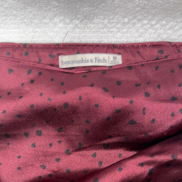 Abercrombie & Fitch Dark Red Pencil Skirt - Picture 2 of 4